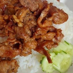 ทอดน้ำปลา - ราดข้าว