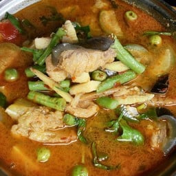 แกงป่าปลาบึก (หม้อ)
