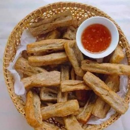ข้าวเกรียบทอด