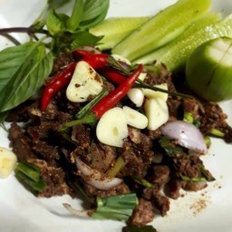 คั่วก้อยเนื้อขม