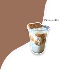 Iced Biscoff Fresh Milk (นมสดบิสคอฟ)
