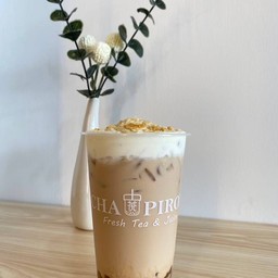 ภิรมย์ คุกกี้มิลค์ที (ในเมนูมีไข่มุกทองอยู่แล้ว)