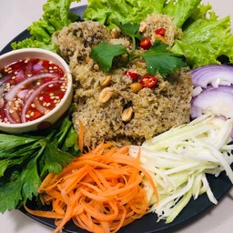 ยำปลาดุกฟู