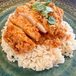 ข้าวมันไก่ทอด