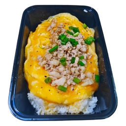 ข้าวไข่ข้นหมูสับ (2 ฟอง)