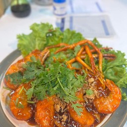 กุ้งผัดซอสมะขาม