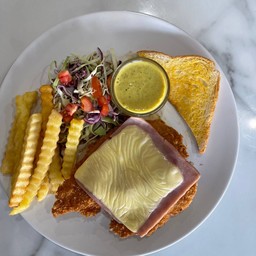 ไก่ทอดแฮมชีส