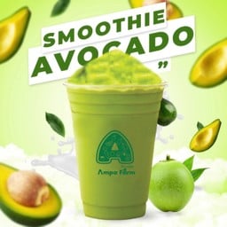 สมูทตี้อะโวคาโดมะพร้าวนมสด