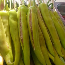 พริกหยวกยัดไส้หมูเด้ง