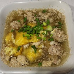 ต้มจืดไข่น้ำหมูสับ