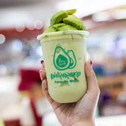 อะโวคาโดสมูทตี้ ท็อปเนื้ออะโวคาโด