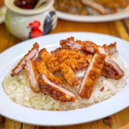 ข้าวหมูทอด