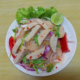 ยำเส้นเล็กหมูยอ