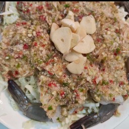 กุ้งแช่น้ำปลา