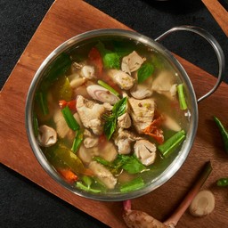 ต้มแซ่บซี่โครงอ่อน (ถ้วย)