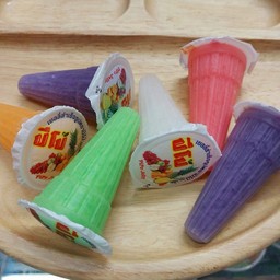 เยลลี่ปีโป้คละสี แช่แข็ง