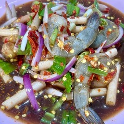 เหลาไหลบัวกุ้งสด