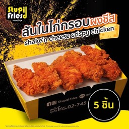ไก่ไม่มีกระดูก-เขย่าผงชีส