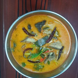 ต้มยำหัวปลาเก๋าน้ำข้น