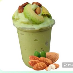 อะโวคาโดนมอัลมอนด์ปั่น
