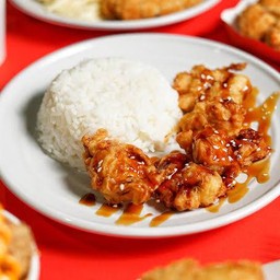 ข้าวไก่ทอดเกาหลี สไปซี่