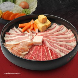 ชุดคอมโบหมู-เนื้อ