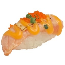 ซูชิแซลมอนชีสเบิร์นสไปซี่มาโย