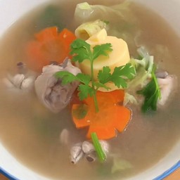 ต้มจืดไก่สับ หม้อ