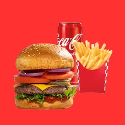 Deluxe Cheese Burger Combo
