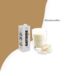 Iced Oatside Milk (น้ำนมข้าวโอ๊ต)