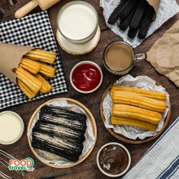 [เซตสุดฮิต] Happy Set ชูโรส 20 ชิ้น อิ่มทั้งออฟฟิศ (Mix Churros) + ชูโรสป๊อบ DUO Mix 40 ชิ้น