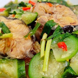 แกงปลาดุกใส่บวบ