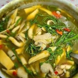 แกงเปอะหน่อไม้เห็ดรวม