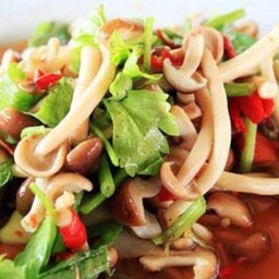 ยำเห็ดรวม