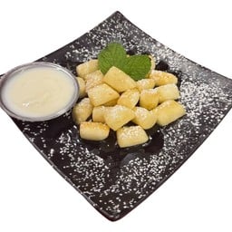 Honey Tteokbokki with honey yogurt dip