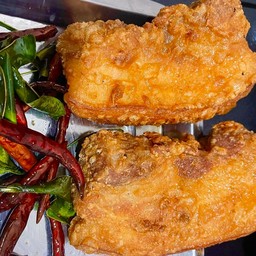 หมู3ชั้นทอดน้ำปลา เป็นกับข้าว