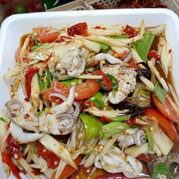 ตำปลาหมึกสาย