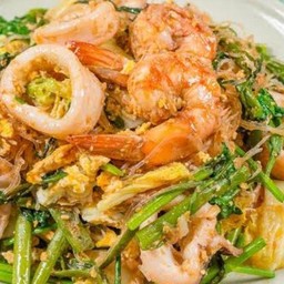 สุกี้แห้ง ทะเล