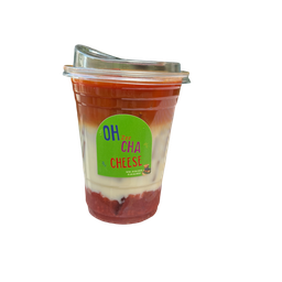 สตรอว์เบอร์รี่ชาไทยนมสด