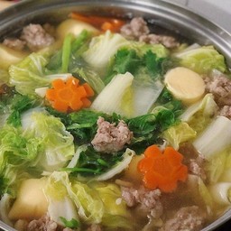 แกงจืดเต้าหู้หมูสับ