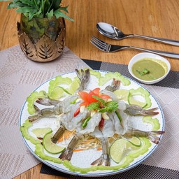 กุ้งแช่น้ำปลา