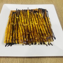 โรตีข้าวโพด+ช็อคโกแลต