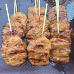 หมูปิ้งนมสด