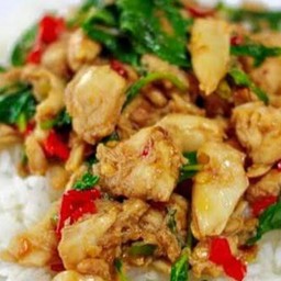 ข้าวกระเพราไก่