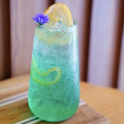 บลูโมจิโต้โซดา