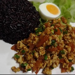 น้ำพริกอ่องไก่สับ (119 Kcal)