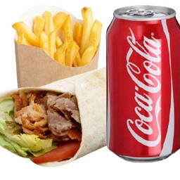 Chicken Kebab Roll Combo