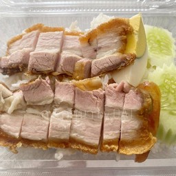 ข้าวหมูกรอบ