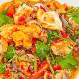 ยำไข่ดาว