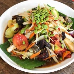 ส้มตำ:ไก่ย่าง บางแสน อ่างศิลา